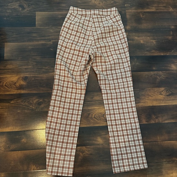 Shein Plaid Pants - Picture 2 of 2